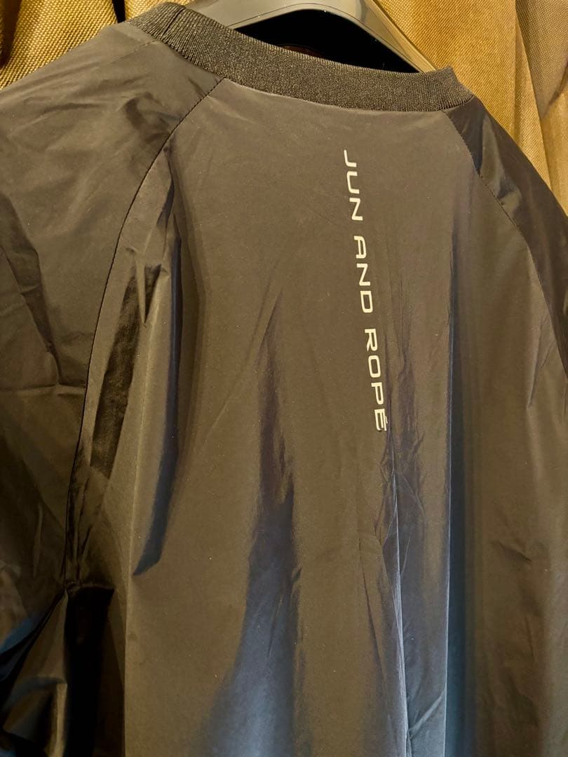 ジュン&ロペ★JUN&ROPE★メンズ★ゴルフ★ジャケット★黒★Ｌサイズ