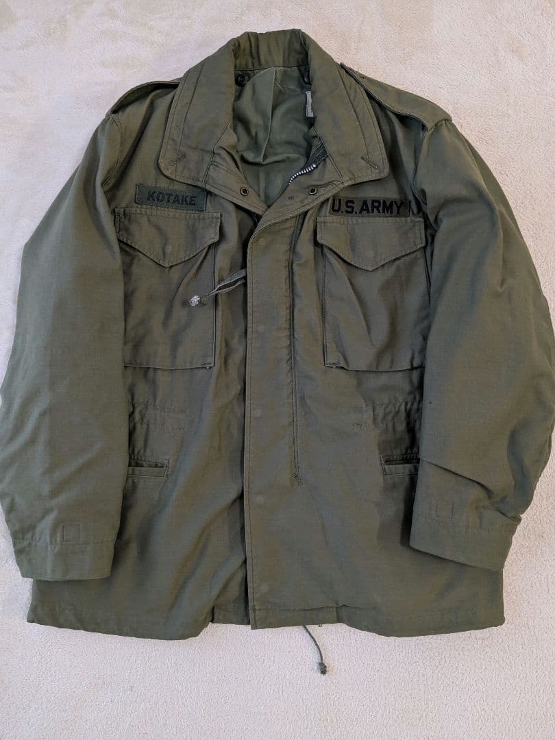 【60s】M-65 　2nd ヴィンテージ　USA製　実物　ライナー付き