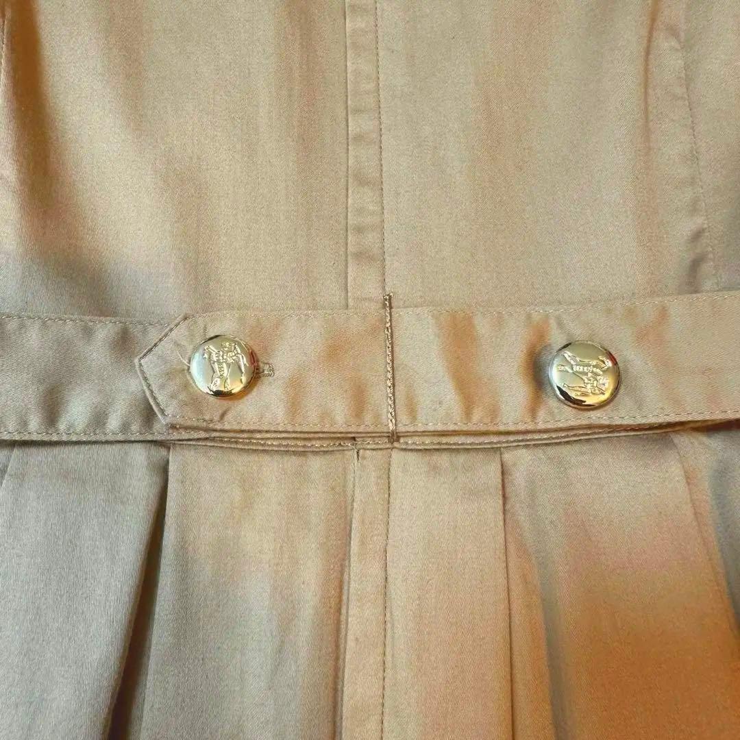 バーバリー キッズ ワンピース ノバチェック 襟付き シルクリボン 140