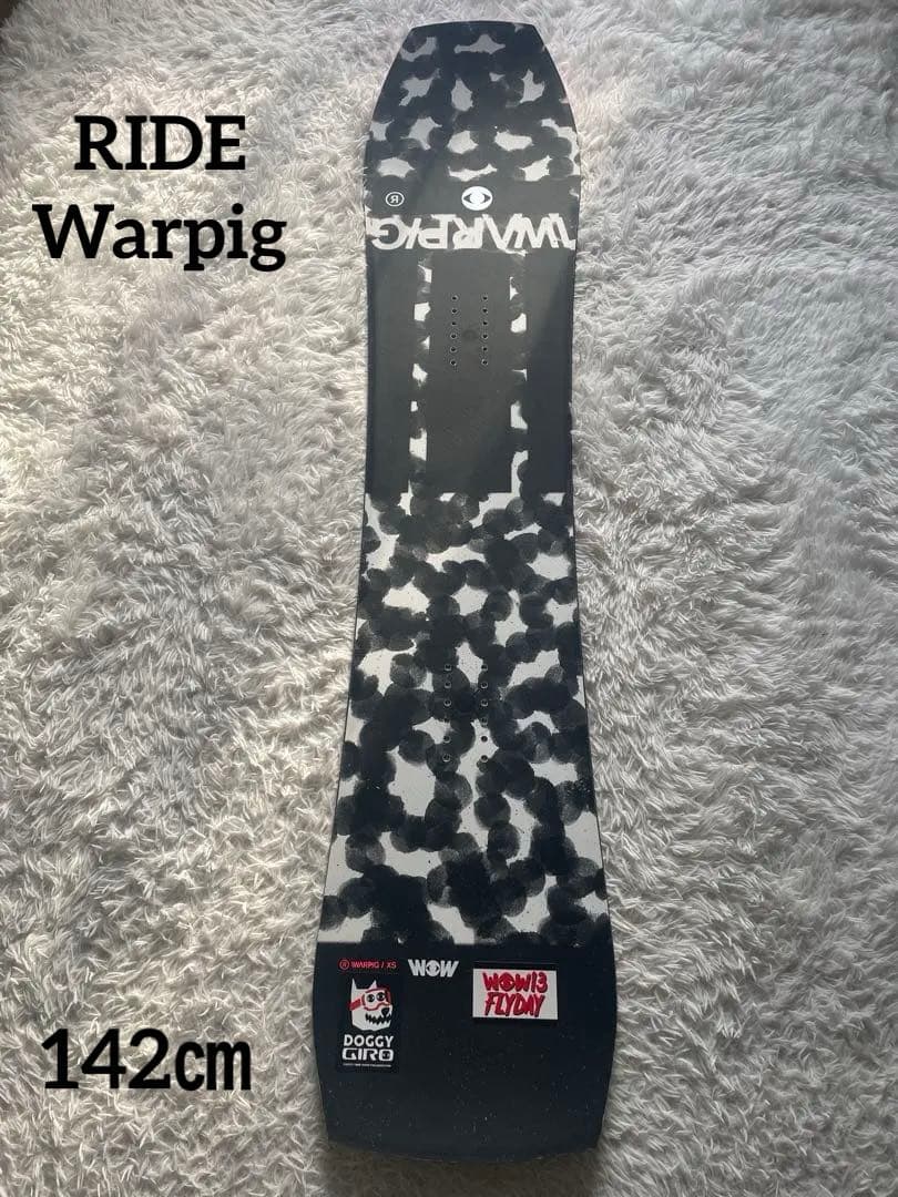 RIDE warpigスノーボード142㎝