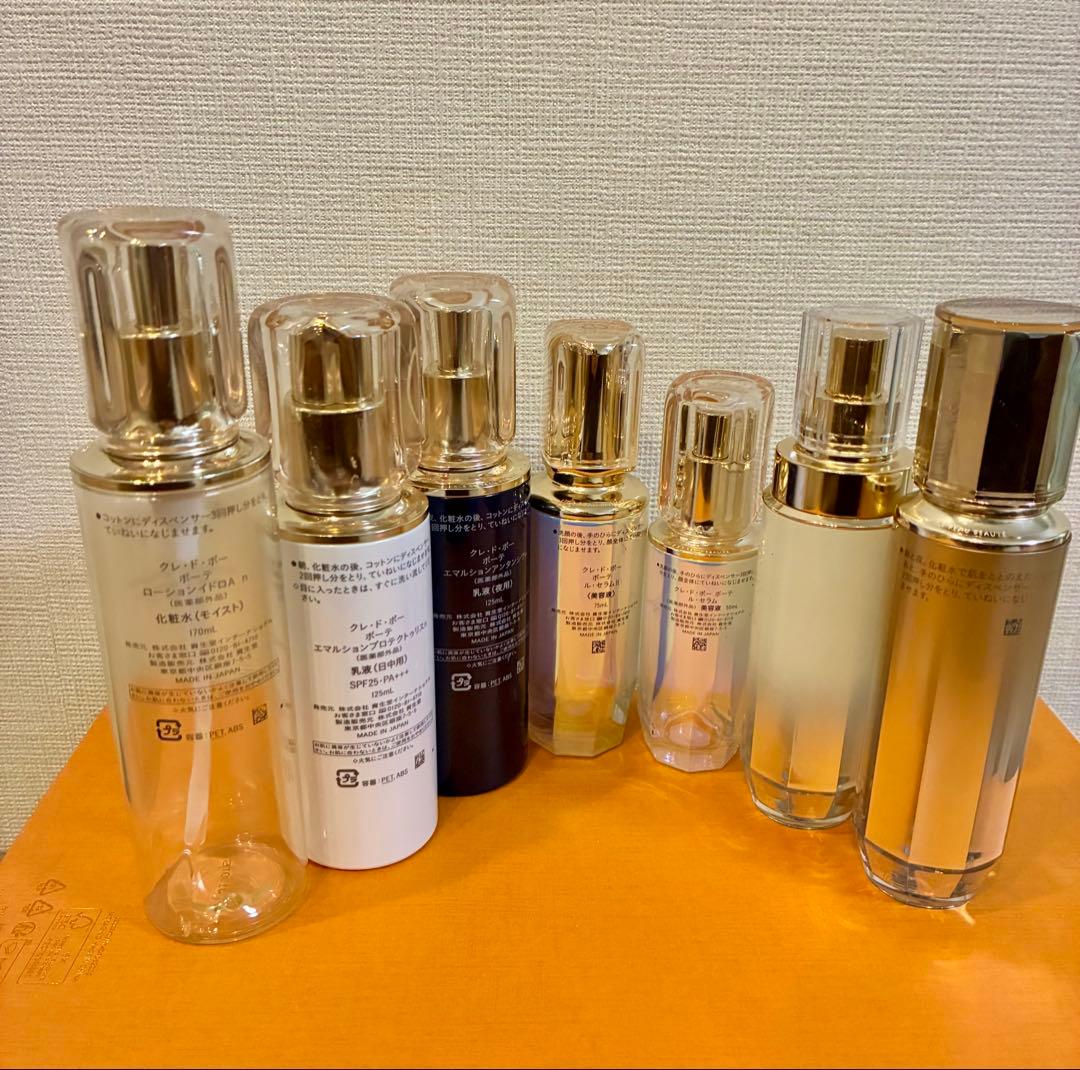 クレ・ド・ポー ボーテ 空容器7点セット