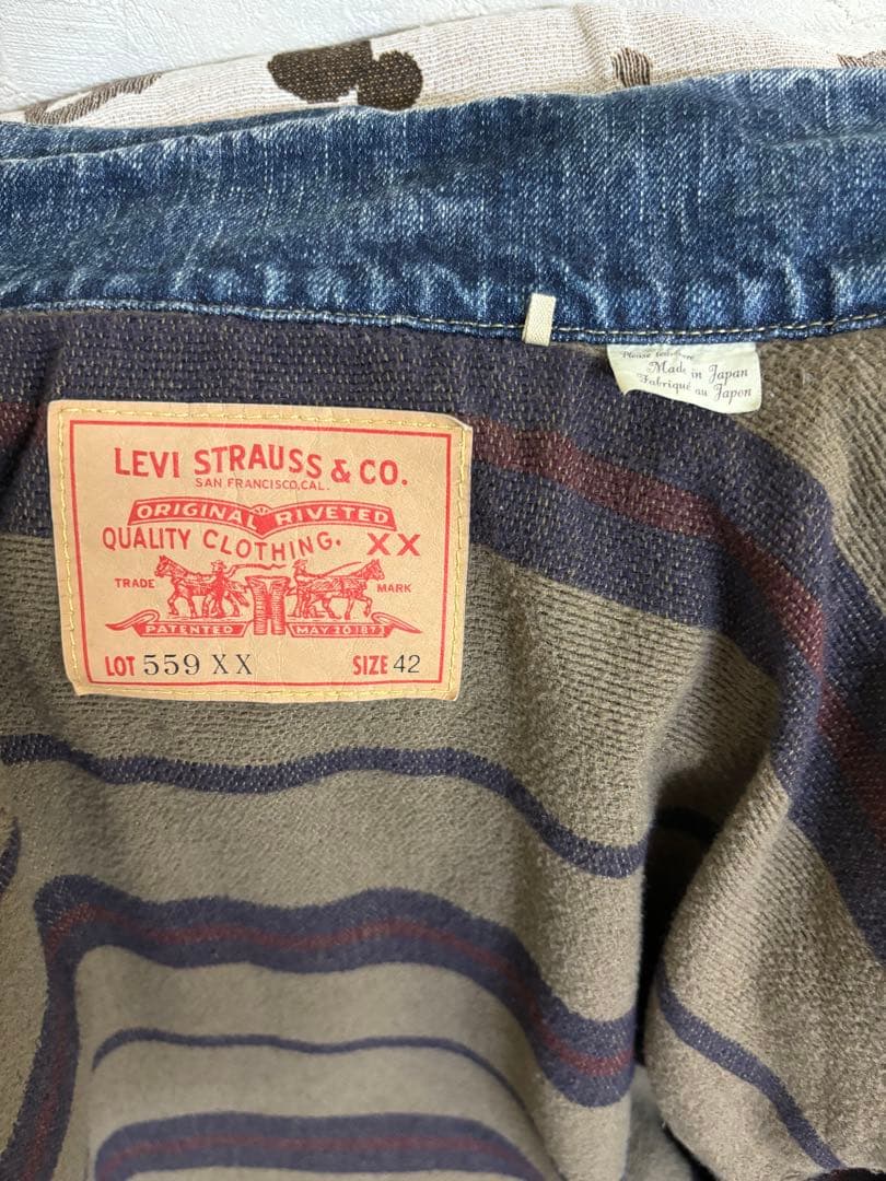 リーバイス　LVC 復刻 559 XX デニムジャケット 42 日本製