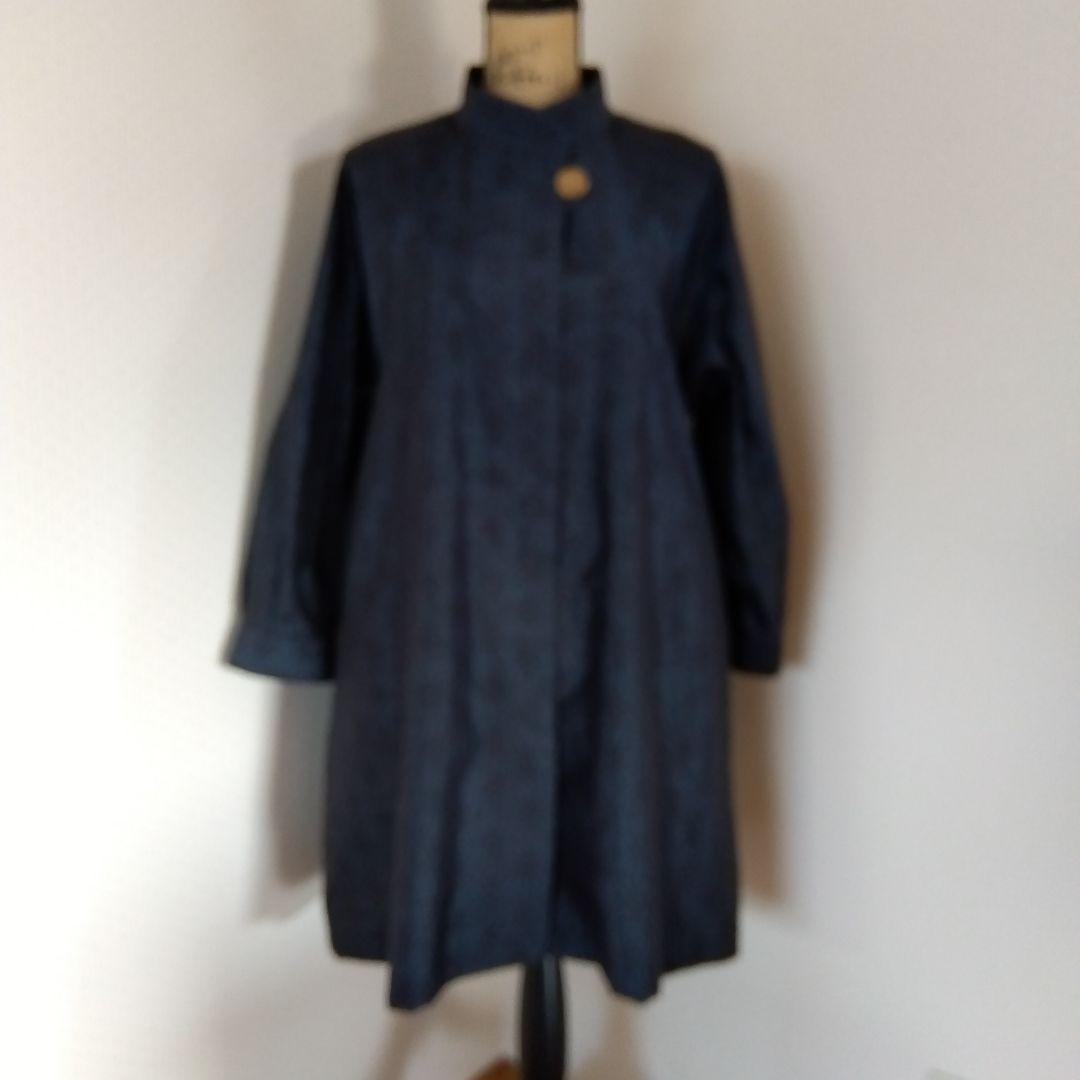 着物リメイク（コート、ショート丈、ラグランスリーブ）