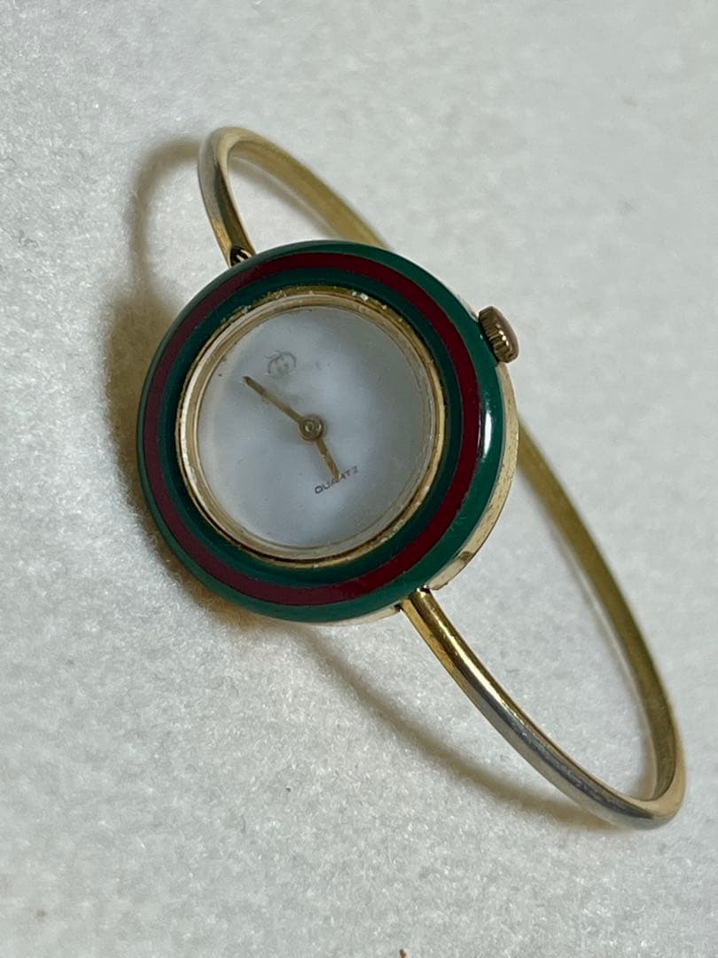 【稼働】グッチ チェンジベゼル クォーツ