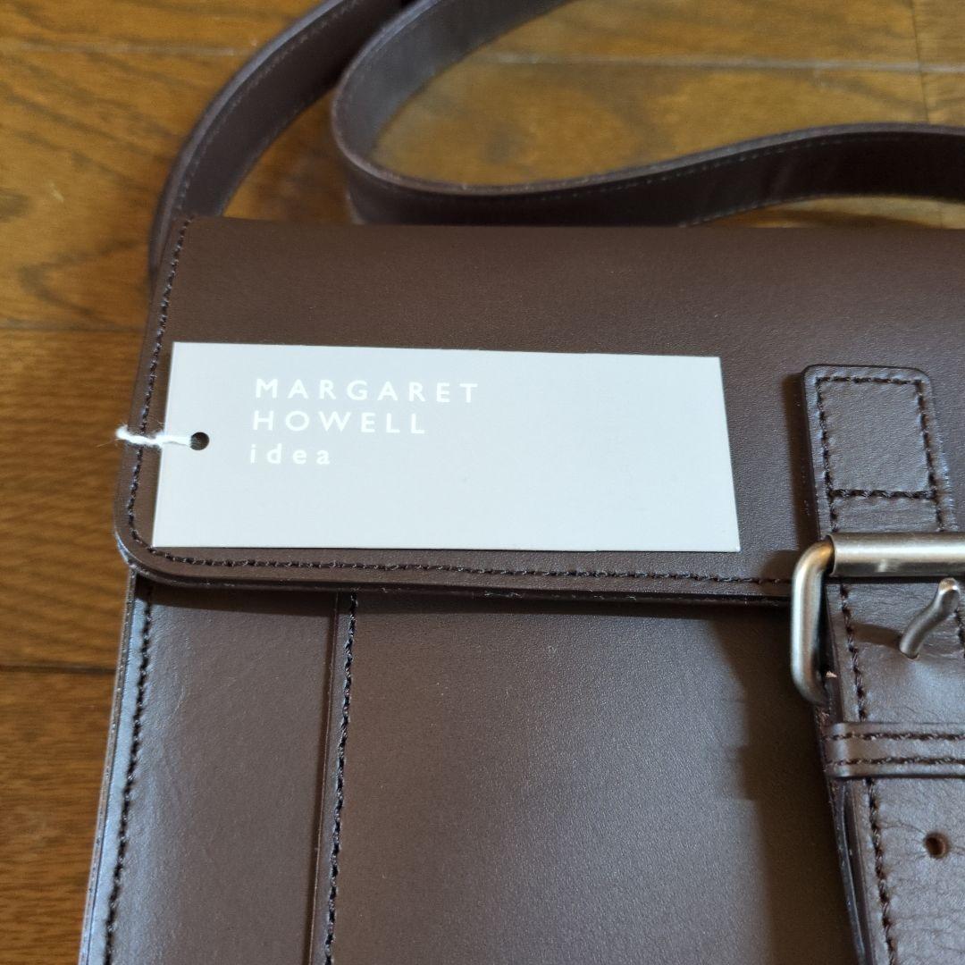 MARGARET HOWELL idea ショルダーバック チョコ
