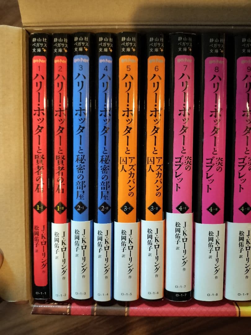 ハリー・ポッターシリーズ 静山社ペガサス文庫 全20巻セット 箱付き