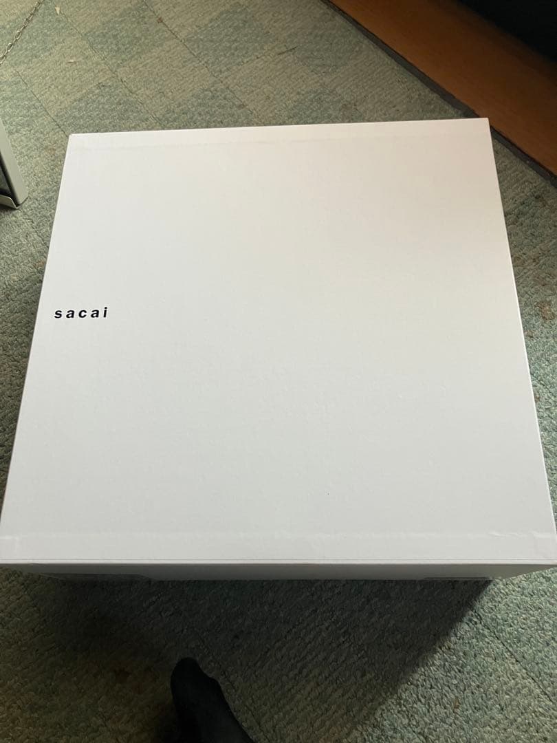 sacai ブラック レインブーツ　XL