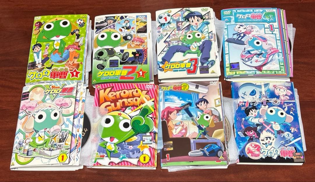 ケロロ軍曹 1st〜7th 全巻完結セット 劇場版付 dvd