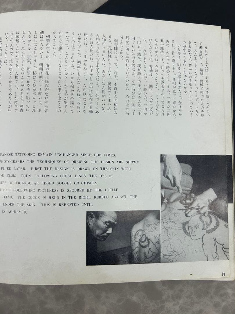 送料込み⭐︎希少本【写真 集刺青】森田一郎 図譜新社刊