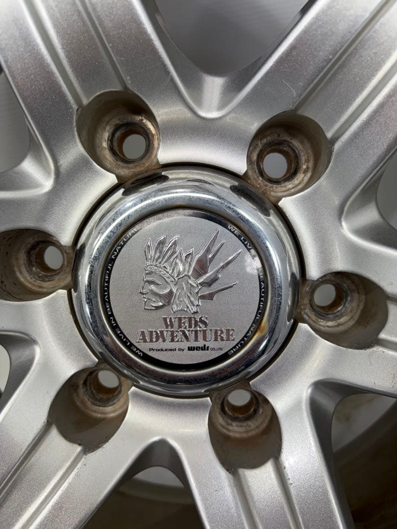 富山から☆WEDS★17インチ×7.5J +35☆サーフ　プラド　送料込み