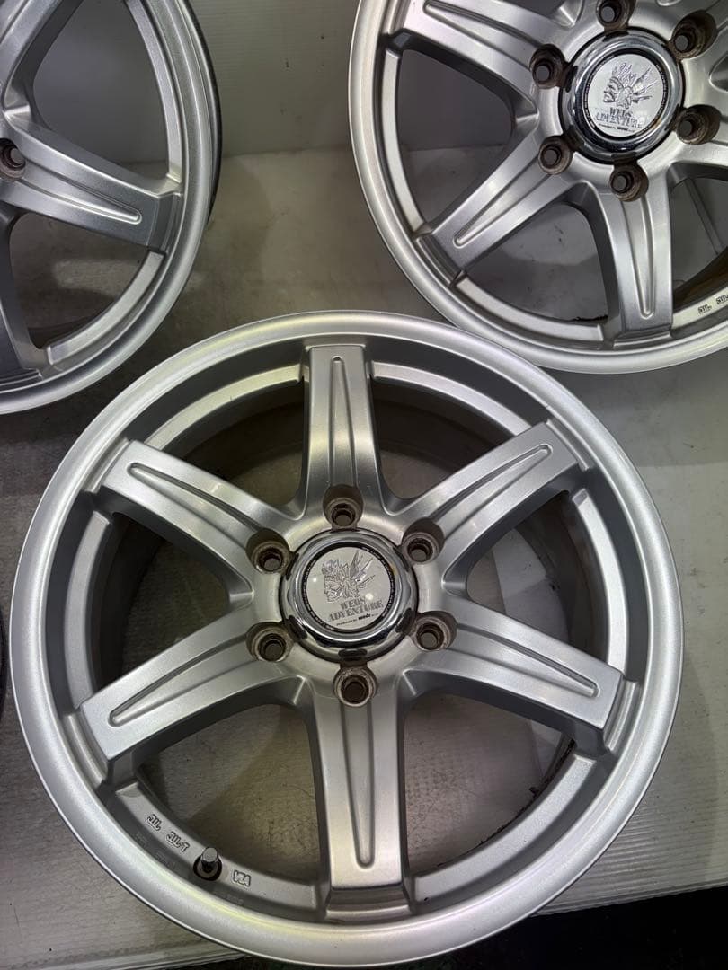 富山から☆WEDS★17インチ×7.5J +35☆サーフ　プラド　送料込み