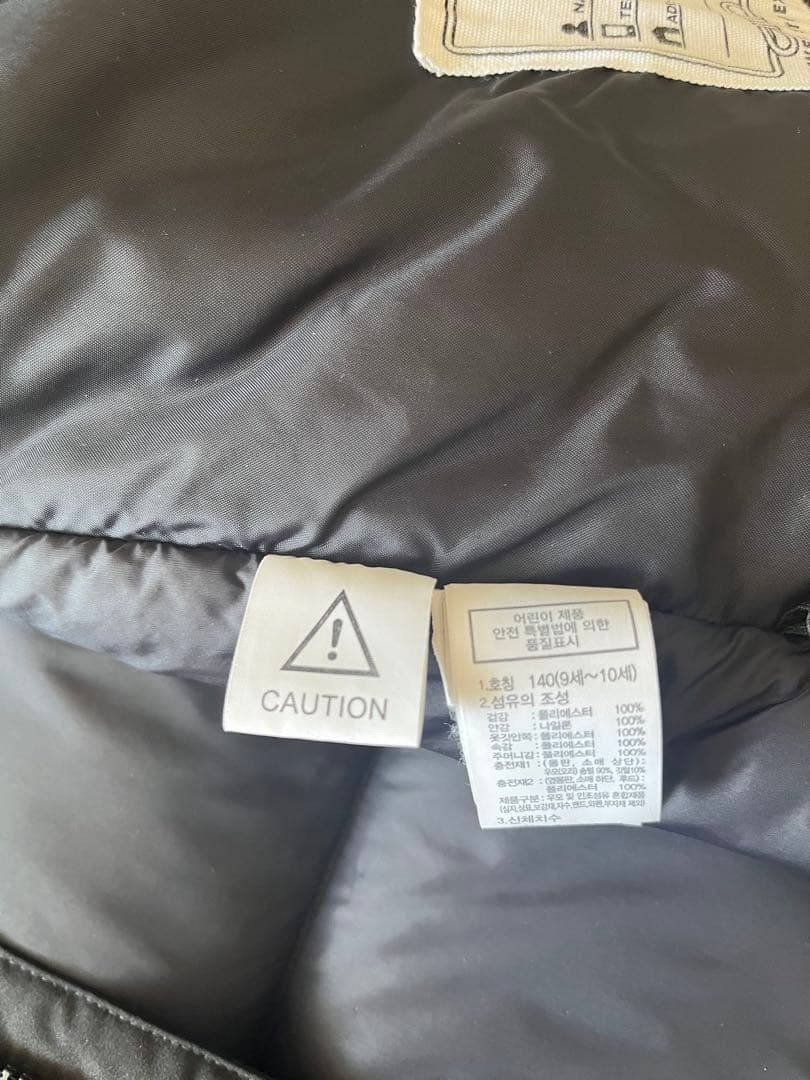 The North Face フード付きダウンジャケット 140cm