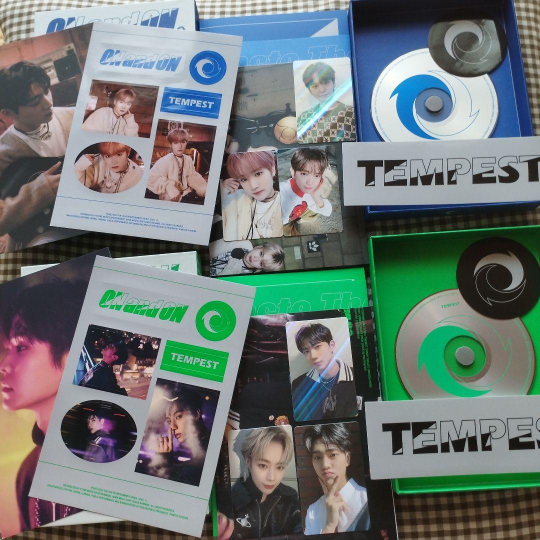 TEMPEST アルバム CD トレカ ポスカ ステッカー