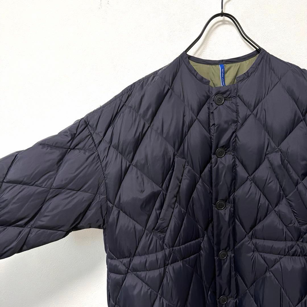 NATURAL LAUNDRY キルティングダウンコート