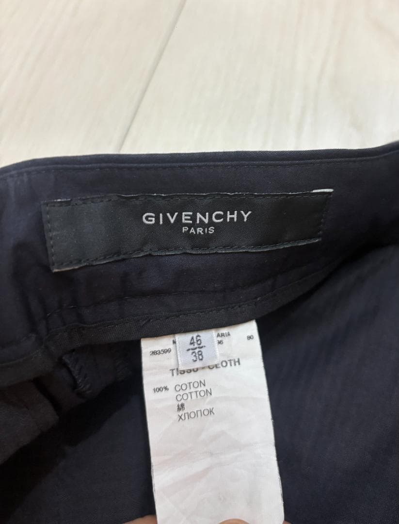 Givenchy ジバンシー サルエルパンツ ブラック コットン 46/38