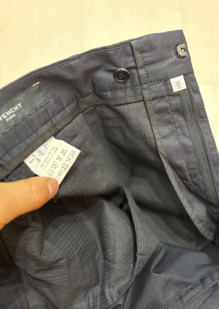 Givenchy ジバンシー サルエルパンツ ブラック コットン 46/38