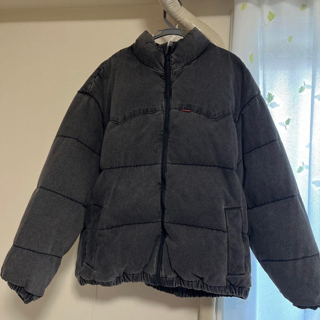 LEVI’S デニム ダウンジャケット ブラック