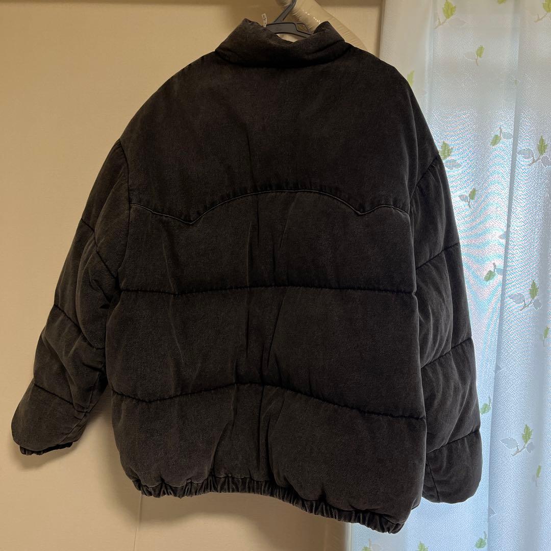 LEVI’S デニム ダウンジャケット ブラック