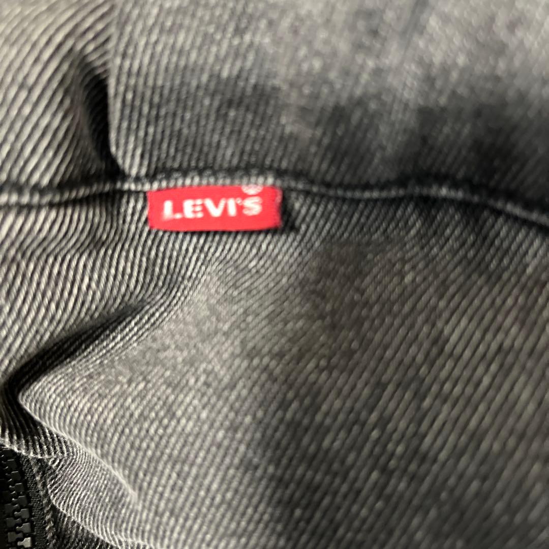 LEVI’S デニム ダウンジャケット ブラック