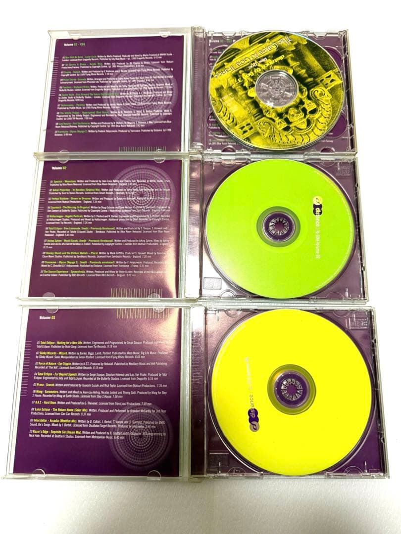 洋楽 Distance To Goa1-3 Goa Trance CD