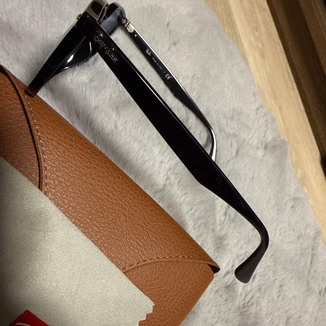 Ray-Ban RB4258f サングラス ブラック アジアンフィット ブルー