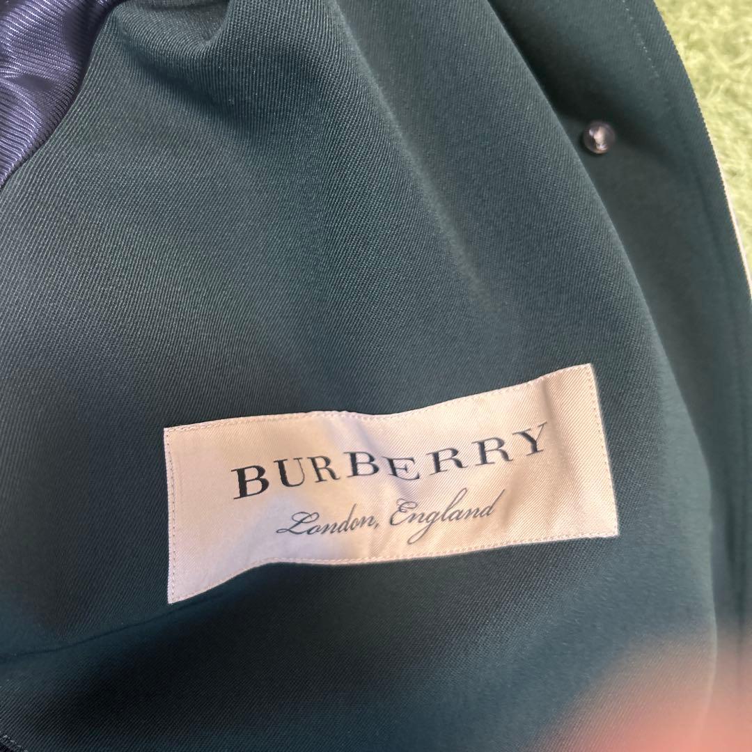 Burberry ステンカラーコート　フードあり