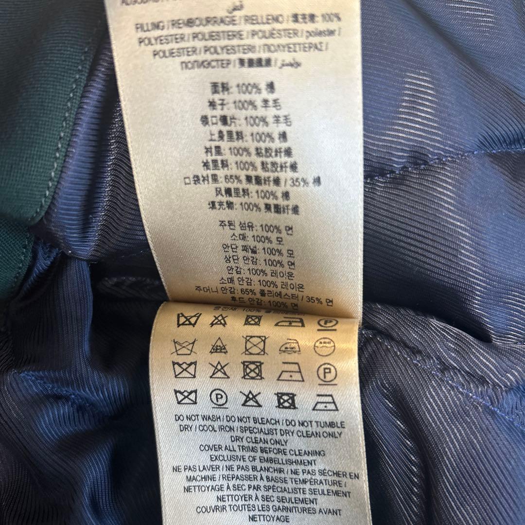 Burberry ステンカラーコート　フードあり