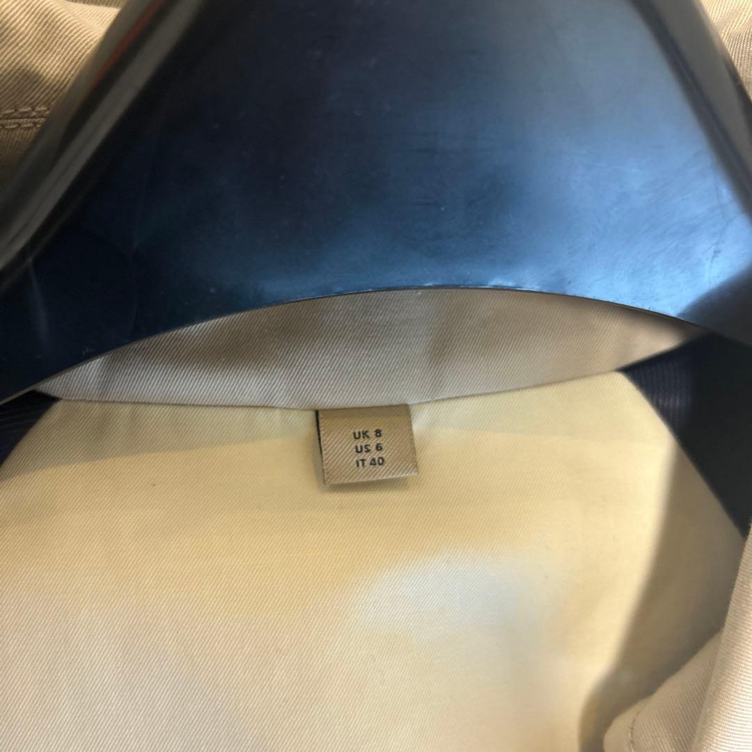 Burberry ステンカラーコート　フードあり