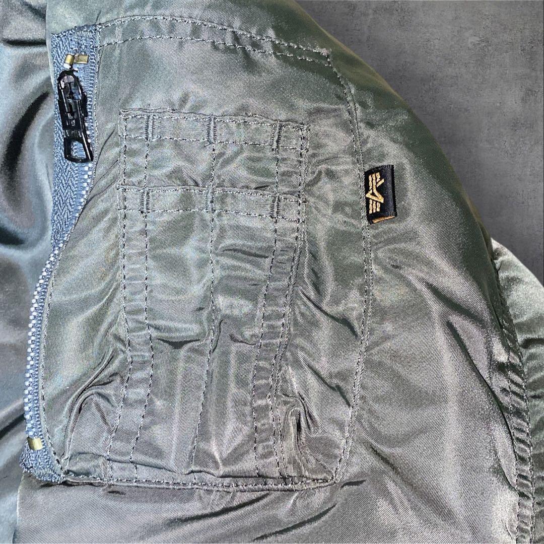 【未使用級】MA1 N2Bアルファインダストリー フライトジャケットファー欠品