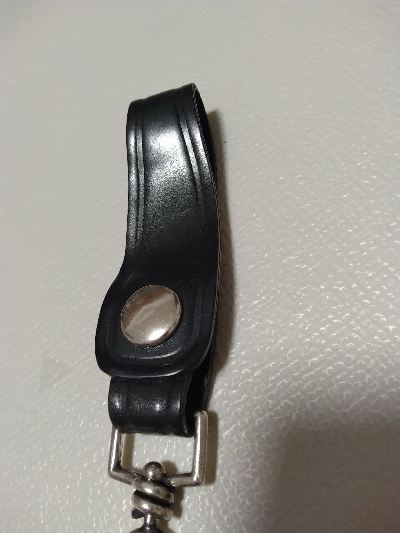 専用　テンダーロイン　コードバン　ウォレットチェーン　925 ブラック