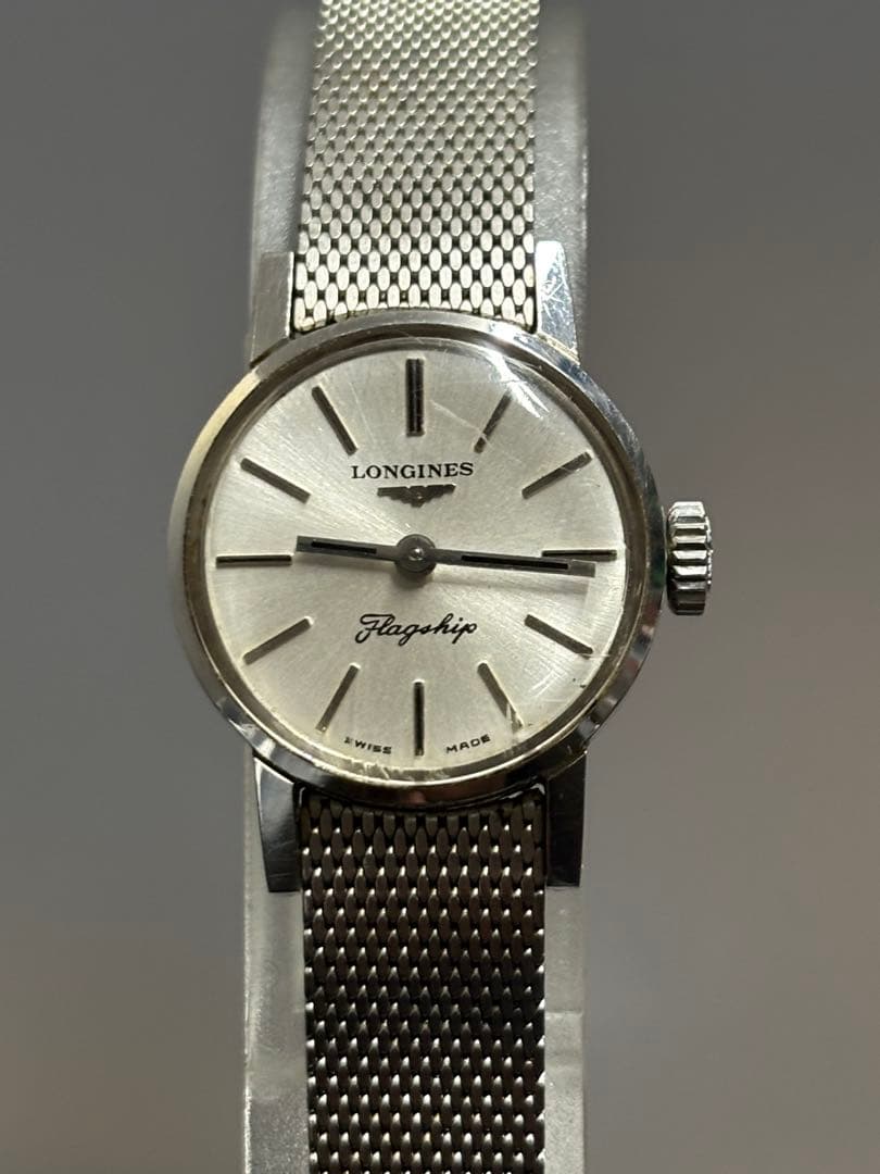【稼働品】LONGINES ロンジン 手巻き フラッグシップ 腕時計 ラウンド