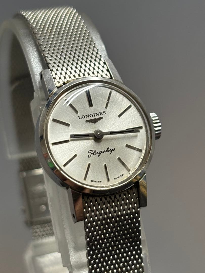 【稼働品】LONGINES ロンジン 手巻き フラッグシップ 腕時計 ラウンド