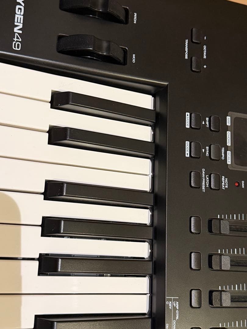 美品M-Audio Oxygen 49 MIDIキーボード