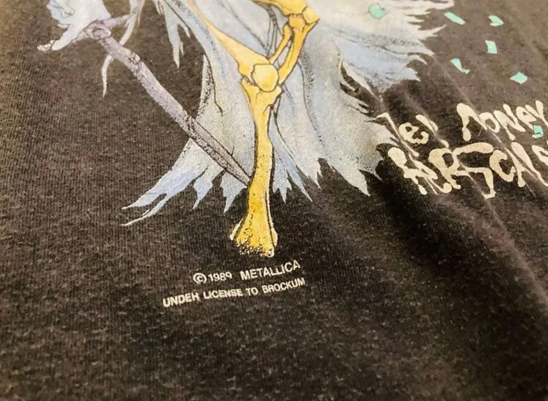 LLICA Tシャツ 1989年製 初期 メタリカ ドリス ブロッカム製