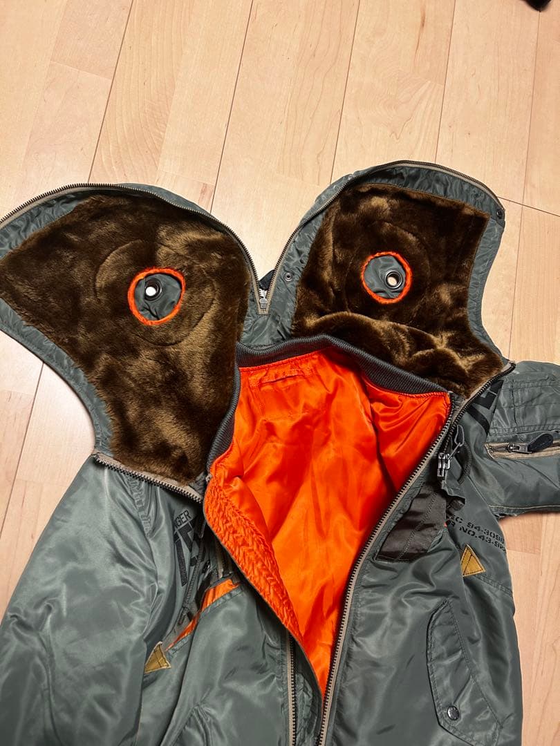 AVIREX　MA-1　REMODEL　MARK2　フライトジャケット　L