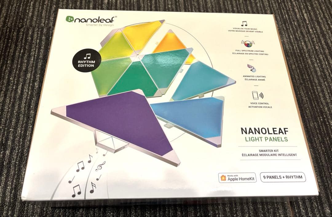 【未開封】Nanoleafトライアングル　９枚入り