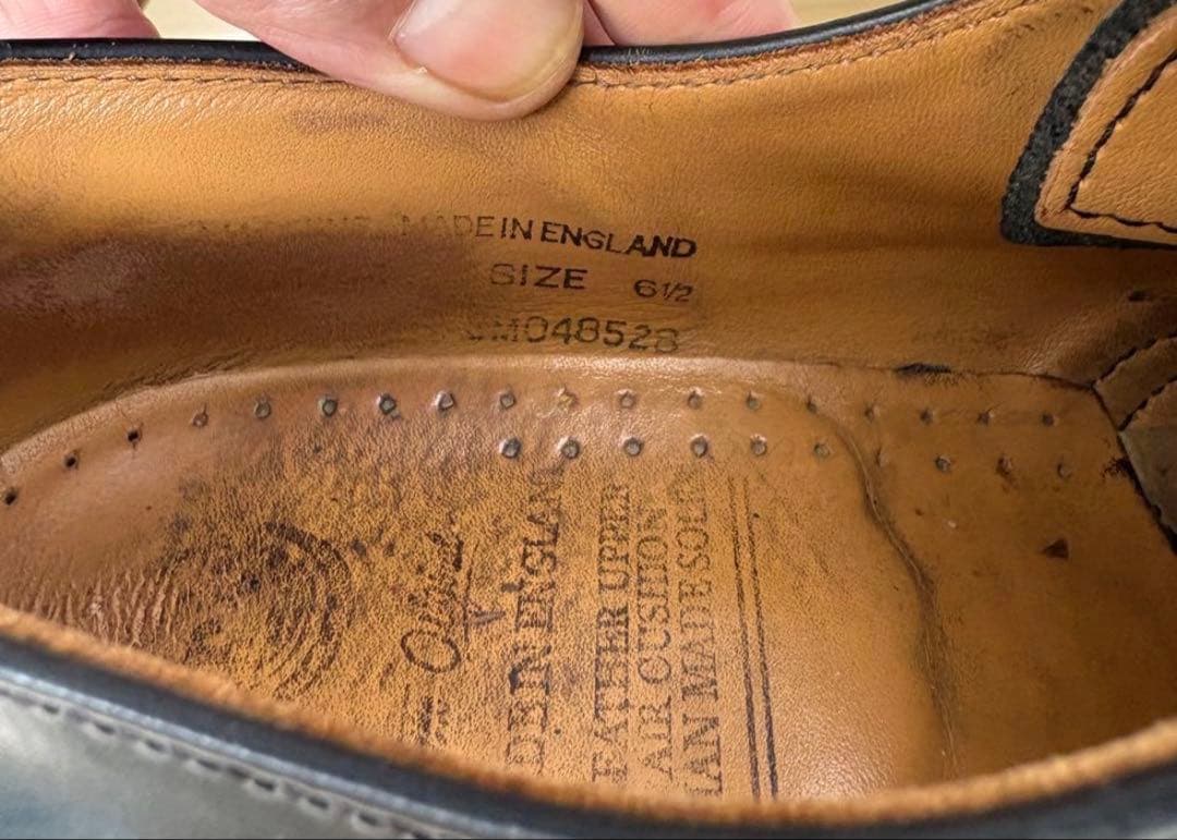 uk7 Dr.Martens 3ホール　イングランド製　ブラック