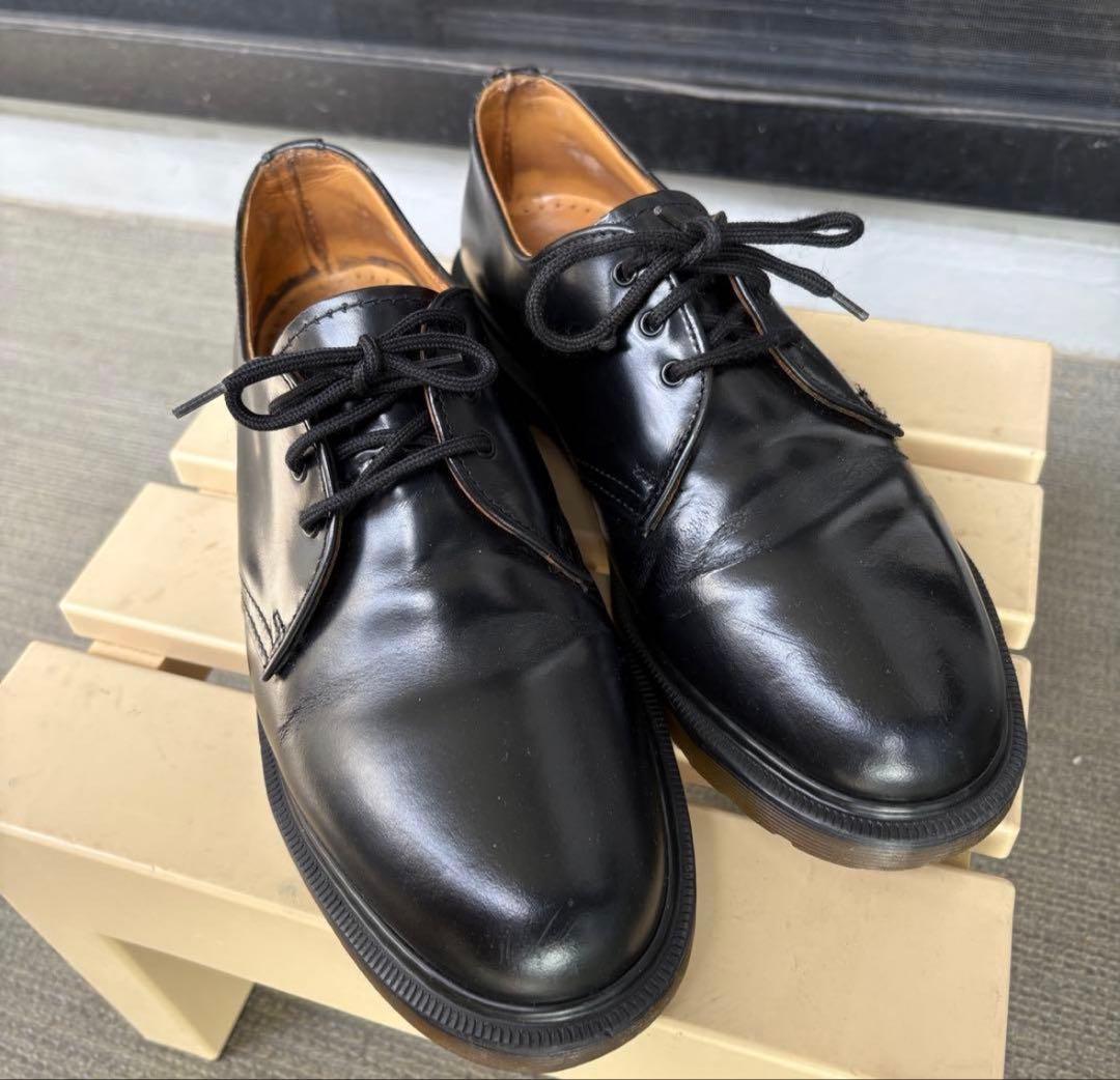 uk7 Dr.Martens 3ホール　イングランド製　ブラック