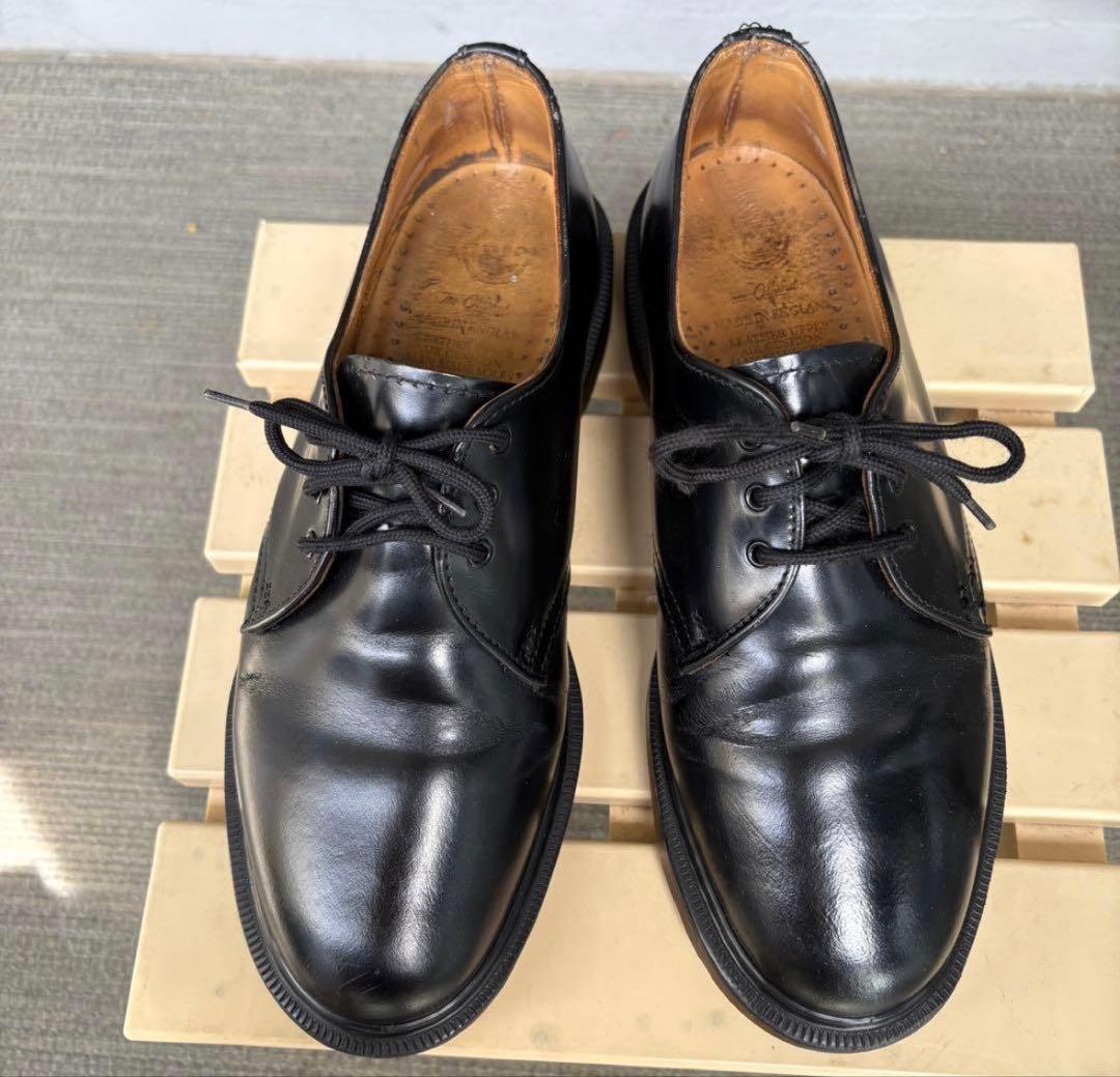 uk7 Dr.Martens 3ホール　イングランド製　ブラック