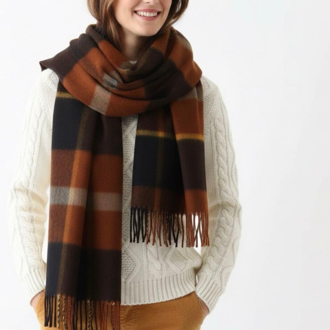 【国内正規品】ジョシュアエリス　カシミア100% 大判ストール