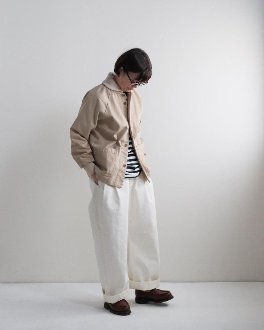 motone モートン　ランバージャケット　カタカナ別注　カーキ　新品未使用品