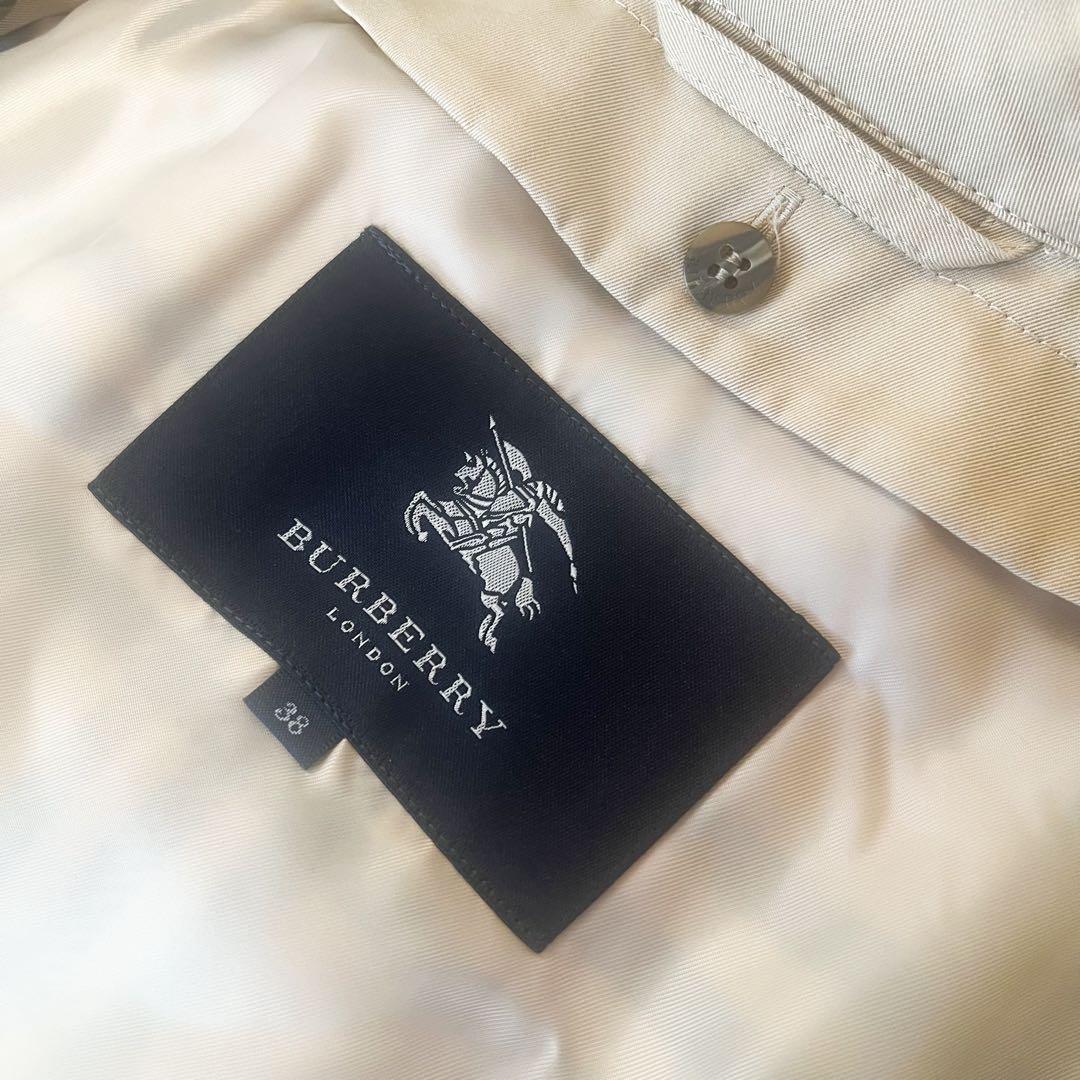 バーバリーロンドン　トレンチコート　ライナー　ノバチェック　ベルト　38