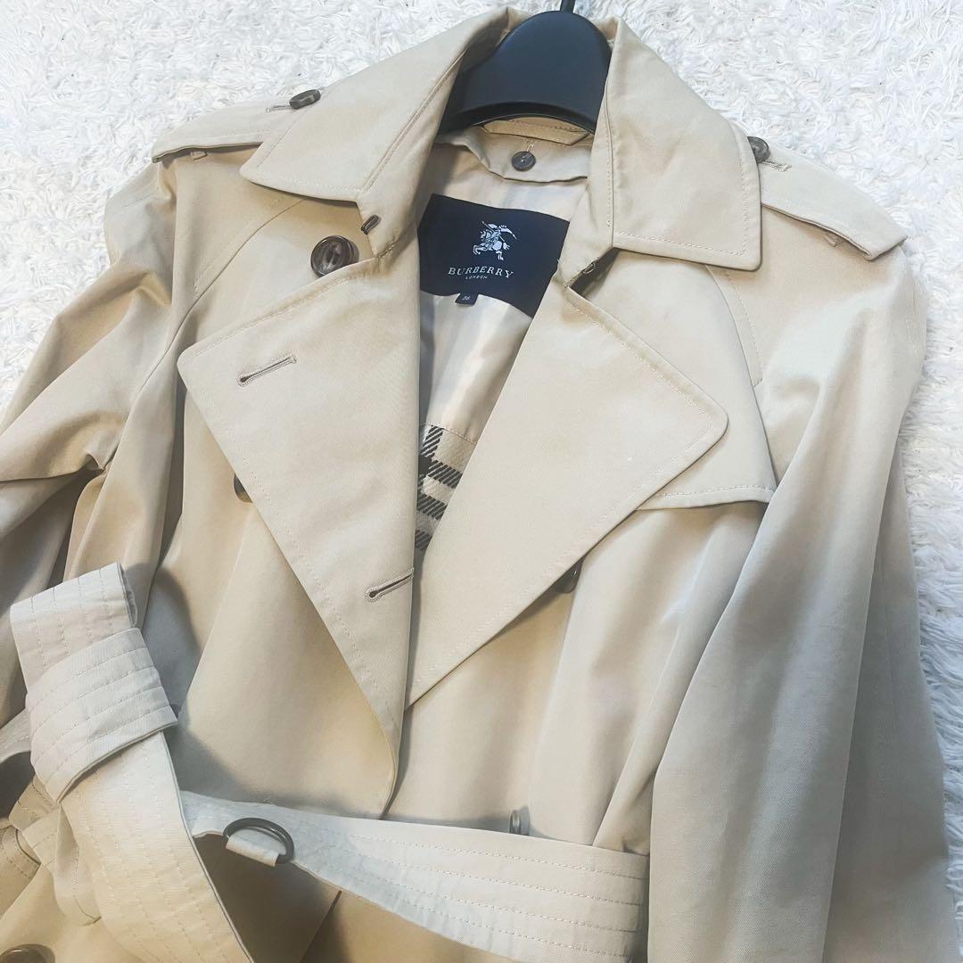 バーバリーロンドン　トレンチコート　ライナー　ノバチェック　ベルト　38