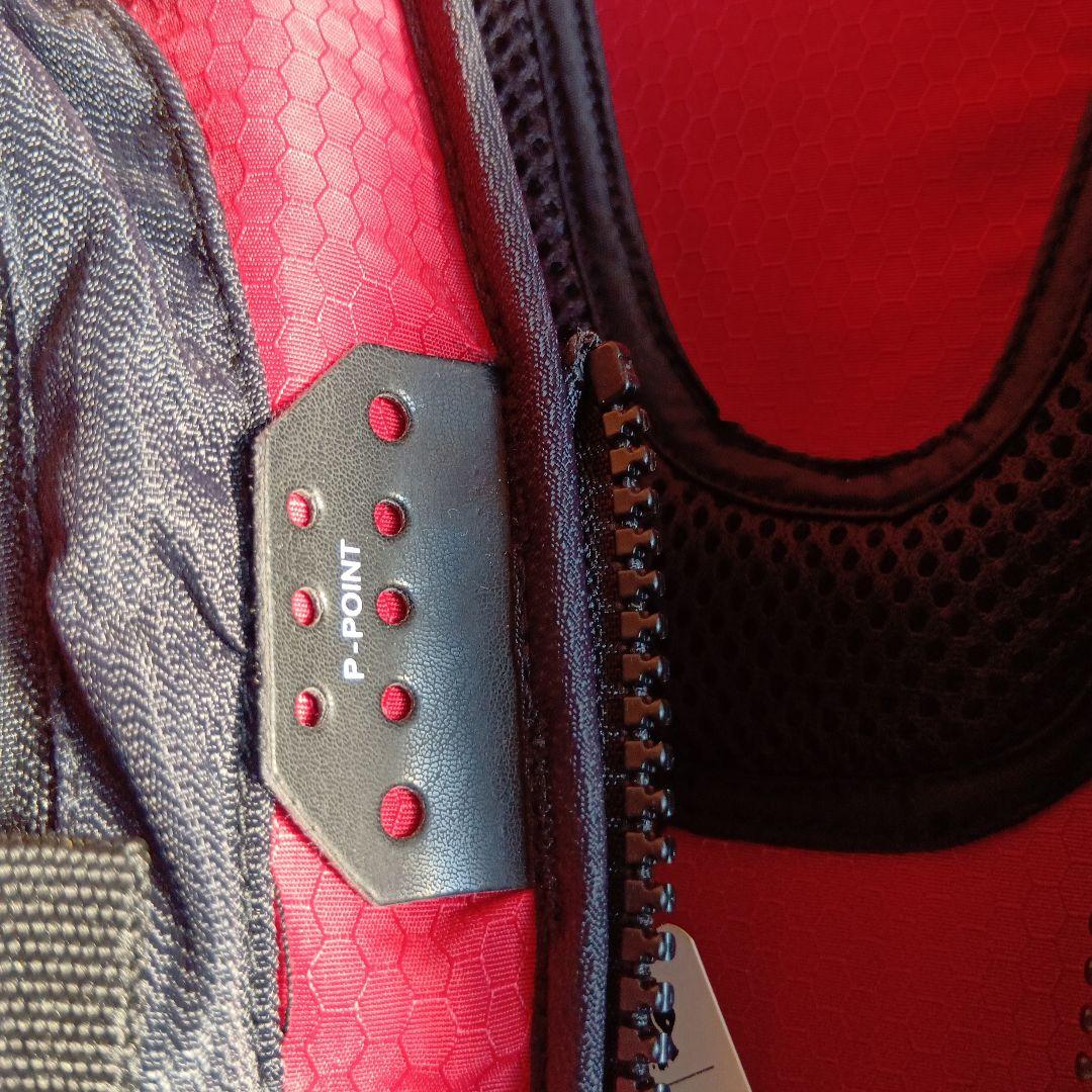 週末値下げオマケ付美品がまかつフローティングベストGM−2188レッド、Lサイズ