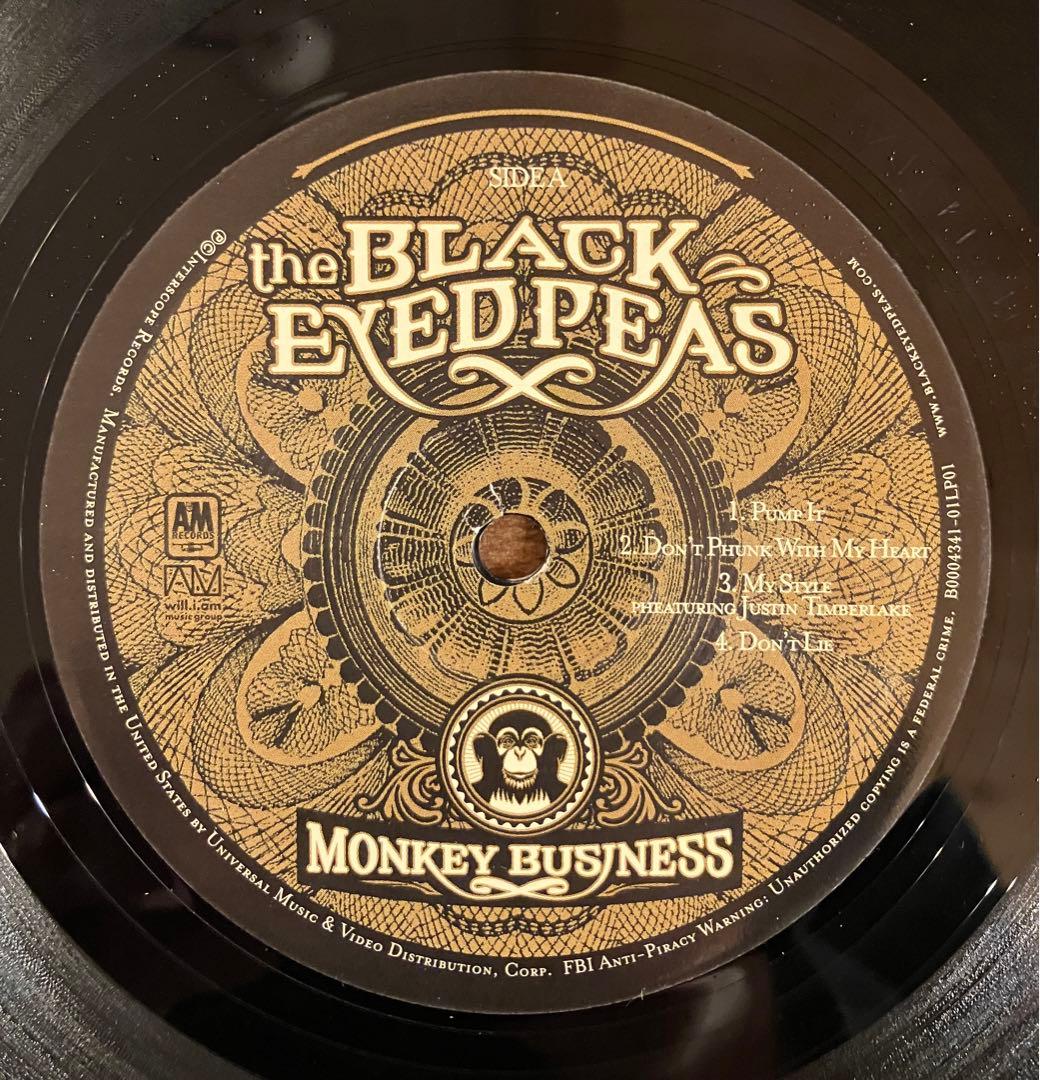 the BLACK EYED PEAS Monkey Business レコード