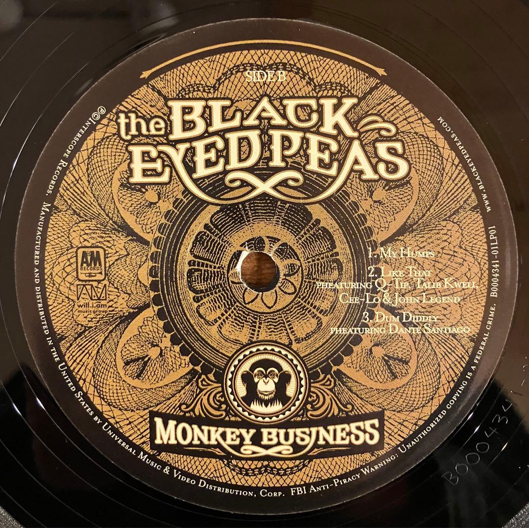the BLACK EYED PEAS Monkey Business レコード