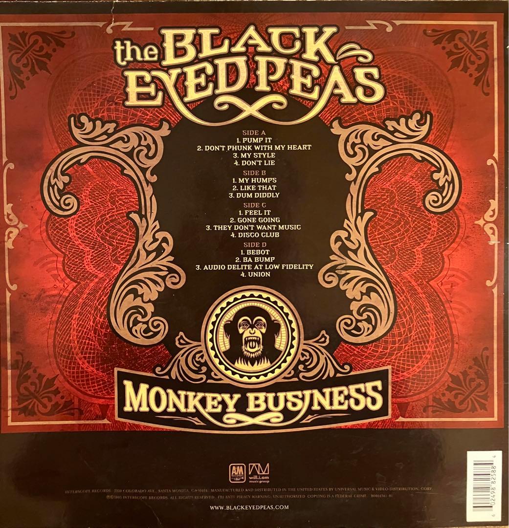 the BLACK EYED PEAS Monkey Business レコード