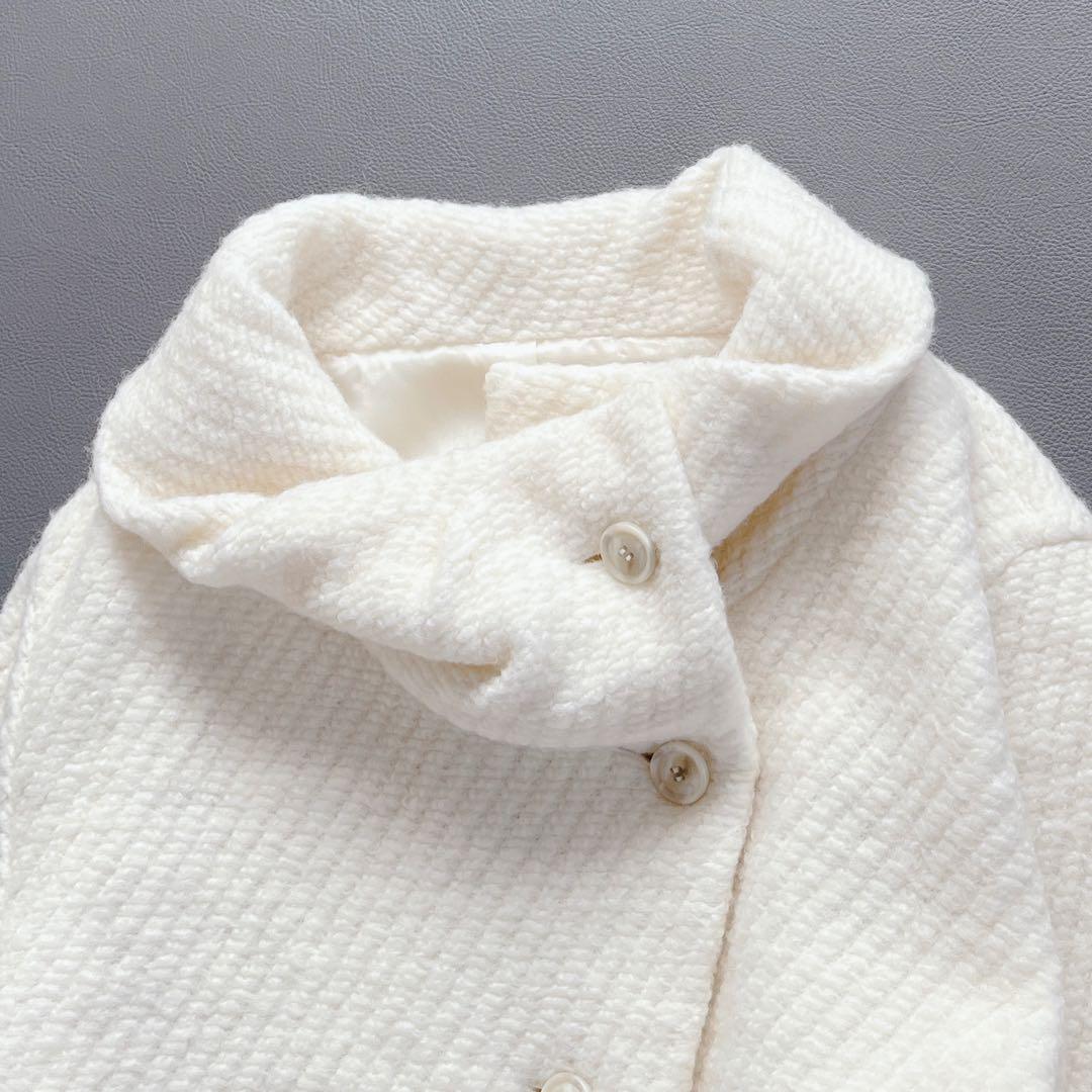 未使用✨センソユニコ 慈雨　変形　ジャケット　ショートコート　40