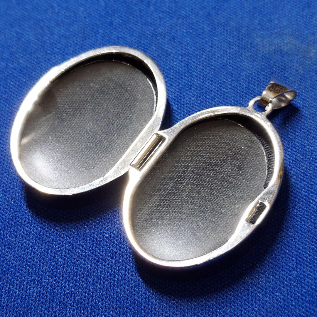 K18WG ロケット ペンダント