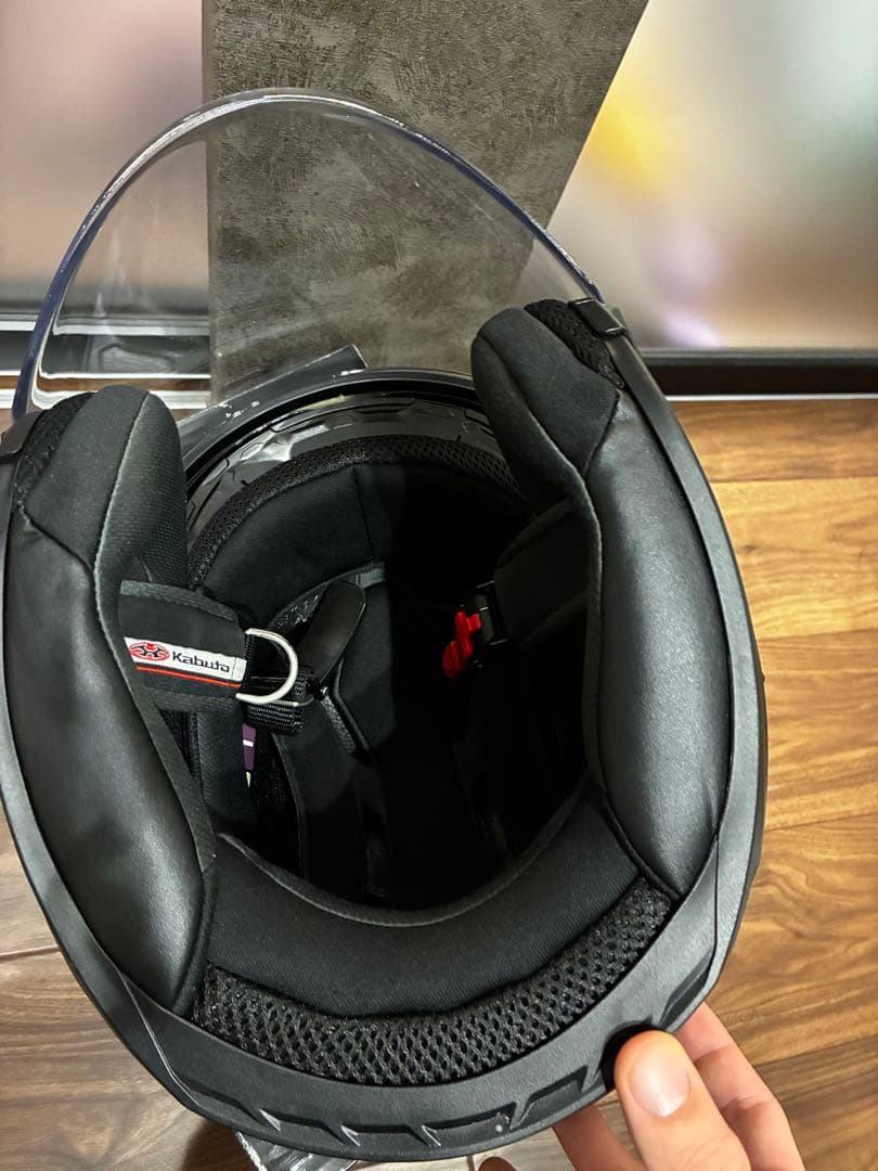 Kabuto Exceed ジェットヘルメット マットブラック　Ｌサイズ